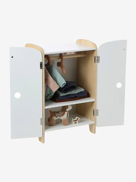 Armoire poupon en bois FSC® blanc 3 - vertbaudet enfant 