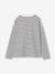 T-shirt manches longues fille bois de rose+écru 5 - vertbaudet enfant 