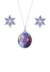 Ensemble collier et boucles d'oreilles disney frozen Multicolor 1 - vertbaudet enfant 