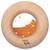 Hochet sensoriel donut calme Bleu+Jaune+Orange+Rose+Rouge+Turquoise+Vert+Violet 9 - vertbaudet enfant 