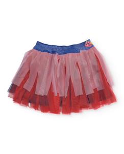 Jupe pour fille en tissu avec couches de tulle  - vertbaudet enfant