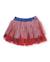 Jupe pour fille en tissu avec couches de tulle Rouge 1 - vertbaudet enfant 