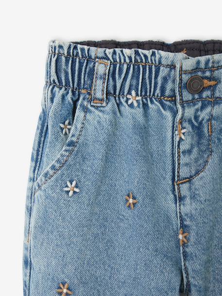 Jean mom bébé fille stone 4 - vertbaudet enfant 