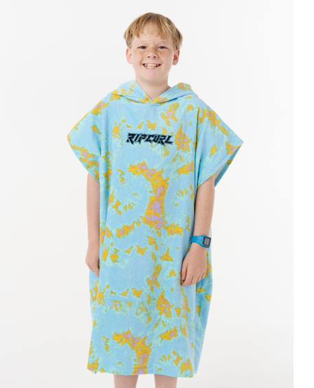 Poncho surf kids mixed Black+Bright blue 11 - vertbaudet enfant 