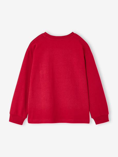 T-shirt manches longues garçon rouge 2 - vertbaudet enfant 