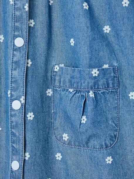 Tablier fille personnalisable bleu jean 3 - vertbaudet enfant 