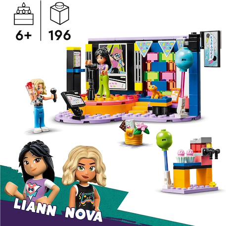 Le karaoké 42610 Lego Friends Multicolore 1 - vertbaudet enfant 