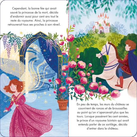 Puzzle et livre disney la belle au bois dormant Rose 4 - vertbaudet enfant 