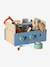 Boîte à outils en bois FSC® bleu 1 - vertbaudet enfant 