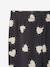 Lot de 2 leggings fille Basics bois de rose+gris foncé+kaki+marron imprimé+vert sauge 10 - vertbaudet enfant 