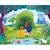 Puzzle et livre disney la belle et la bête Bleu 3 - vertbaudet enfant 