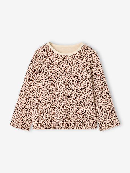 T-shirt manches longues fille blush+vanille 5 - vertbaudet enfant 