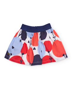 Bébé-Robe, jupe-Jupe pour fille en toile avec taille élastique