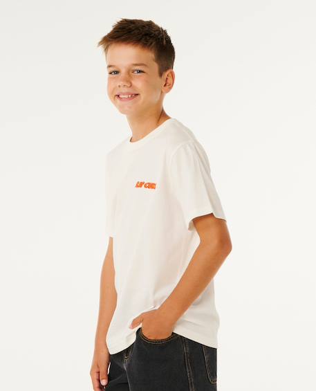 T-shirt à manches courtes eternal shred logo enfant Bone+Sunlight 3 - vertbaudet enfant 