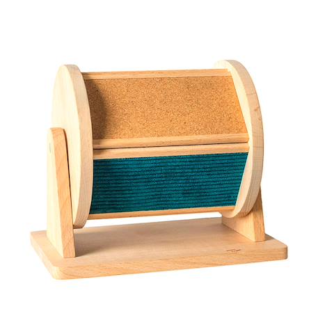 Roue sensorielle en bois pour bébé Bleu 6 - vertbaudet enfant 