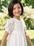 Robe fille boheme manches dentelles blanc 2 - vertbaudet enfant 