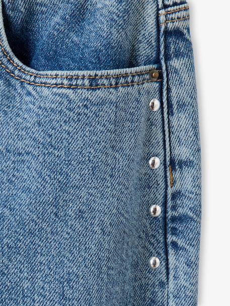 Jean balloon fille bleu moyen 7 - vertbaudet enfant 