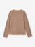 T-shirt manches longues fille taupe 2 - vertbaudet enfant 