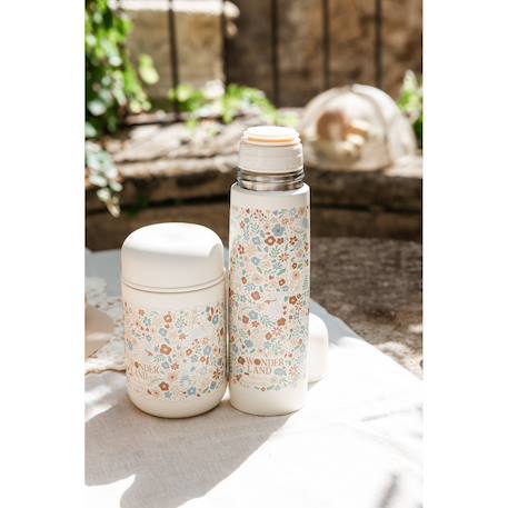 Bouteille isotherme 500ml liberty wonderland Beige neutre+Lapin rose+Lapin vert 4 - vertbaudet enfant 