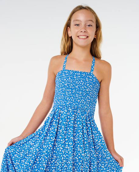 Robe sunshine ditsy fille Royal blue 6 - vertbaudet enfant 