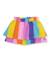 Jupe pour fille en maille avec rayures verticales Multicolore 1 - vertbaudet enfant 
