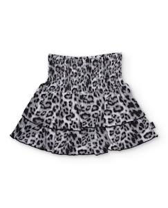 Jupe fille en tissu tissé avec taille large froncée  - vertbaudet enfant