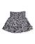 Jupe fille en tissu tissé avec taille large froncée Noir 1 - vertbaudet enfant 