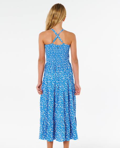 Robe sunshine ditsy fille Royal blue 3 - vertbaudet enfant 