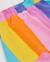 Jupe pour fille en maille avec rayures verticales Multicolore 3 - vertbaudet enfant 