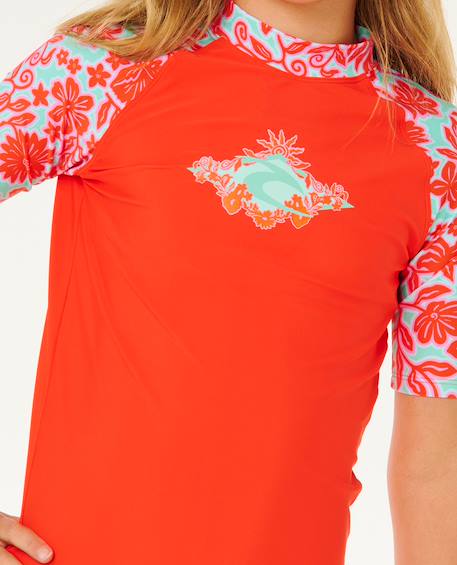 Maillot de bain ensemble 3 pièces sunshine squad fille Bright red 2 - vertbaudet enfant 