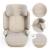 Siège auto Kinderkraft XPAND 2 PRO i-Size 100-150 cm duo expand largeur hauteur + organisateur voiture Beige+Vert 6 - vertbaudet enfant 