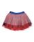 Jupe pour fille en tissu avec couches de tulle Rouge 2 - vertbaudet enfant 