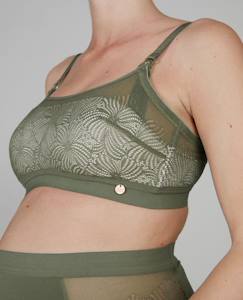 Vêtements de grossesse-Soutien-gorge de grossesse et d'allaitement sans armature dahlia