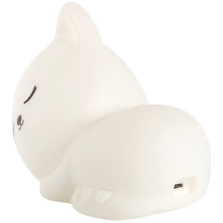 Veilleuse stella chat avec télécommande Blanc 5 - vertbaudet enfant 