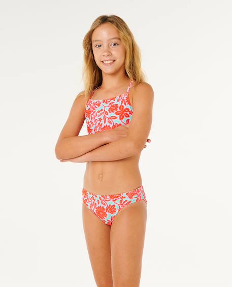 Maillot de bain ensemble 3 pièces sunshine squad fille Bright red 3 - vertbaudet enfant 