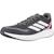 Baskets fille en textile à lacets running Gris+Gris grey 10 - vertbaudet enfant 