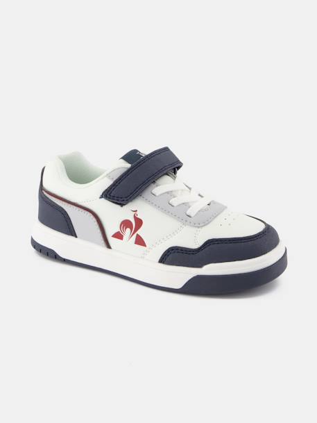 Baskets cuir, synthétique lcs court breaker garçon Blanc+White 6 - vertbaudet enfant 