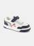 Baskets cuir, synthétique lcs court breaker garçon Blanc+White 6 - vertbaudet enfant 