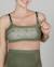 Soutien-gorge de grossesse et d'allaitement sans armature dahlia Kaki 2 - vertbaudet enfant 