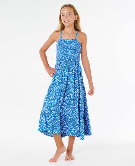 Robe sunshine ditsy fille Royal blue 4 - vertbaudet enfant 