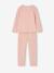 Lot de 2 pyjamas fille long rose poudré 9 - vertbaudet enfant 