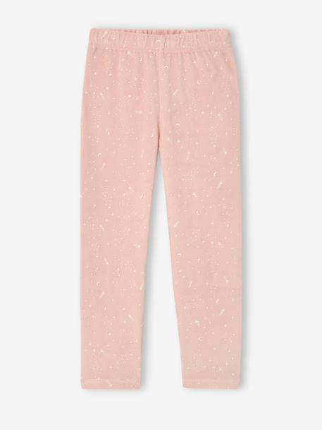 Lot de 2 pyjamas fille long rose poudré 4 - vertbaudet enfant 