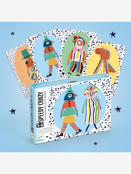 Jeu de cartes Speedy Crazy blanc 2 - vertbaudet enfant 