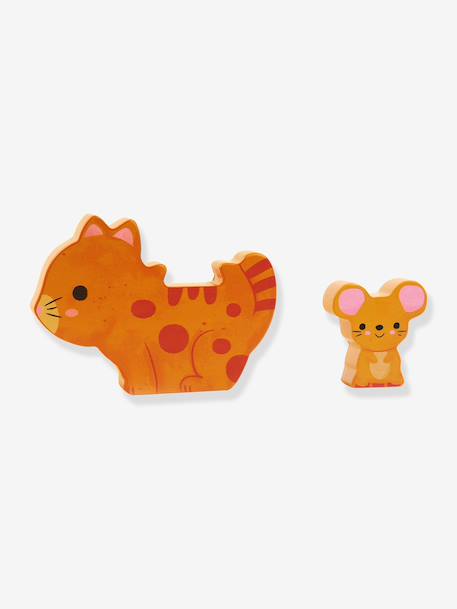 Puzzle encastrement Puzz and Play Friends vert 5 - vertbaudet enfant 