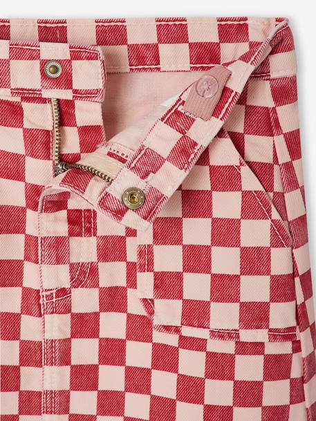 Jupe courte fille rose bonbon 3 - vertbaudet enfant 