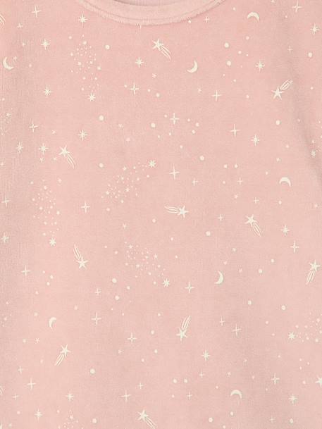 Lot de 2 pyjamas fille long rose poudré 11 - vertbaudet enfant 