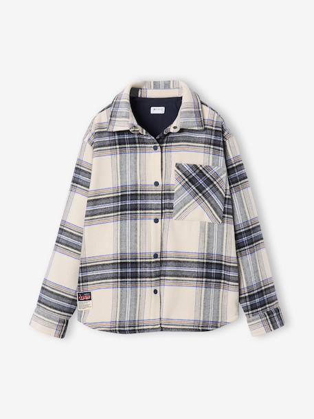 Chemise doublée garçon noisette 1 - vertbaudet enfant 