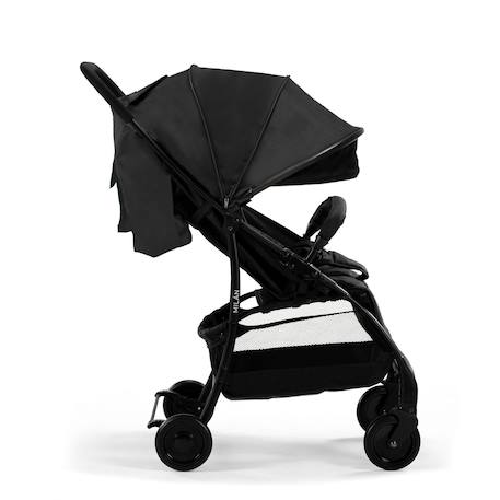 Poussette urbaine légère et compacte milan Noir+Noir et violet 5 - vertbaudet enfant 