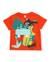 T-shirt garçon en maille avec poche plaquée Rouge 2 - vertbaudet enfant 