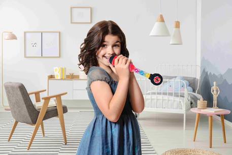 Microphone miraculous avec tube lumineux et enceinte MULTICOLORE 5 - vertbaudet enfant 